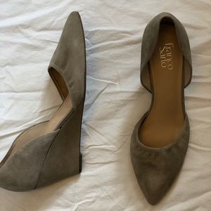 Franco Sarto | Suede Wedge Heels | Size:12